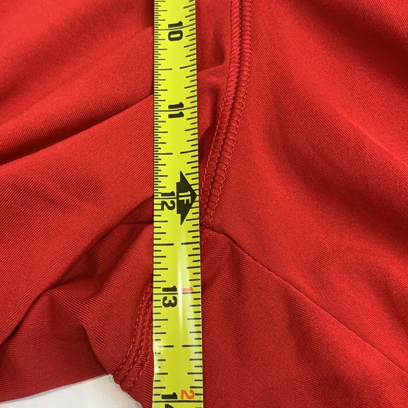 Under Armour Red Mesh Men's Basketball Gym Shorts - Picture 7 of 9
